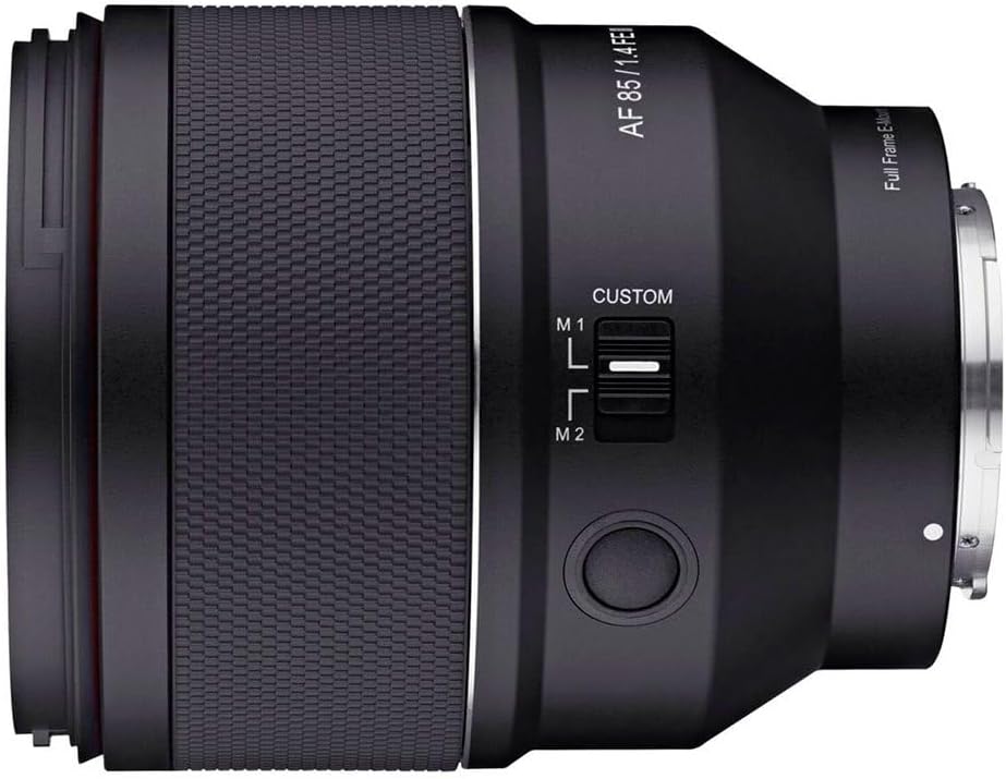 Samyang AF 85mm F1,4 II FE kompatibel mit Sony E – Autofokus Vollformat &amp; APS-C Portait Festbrennwei