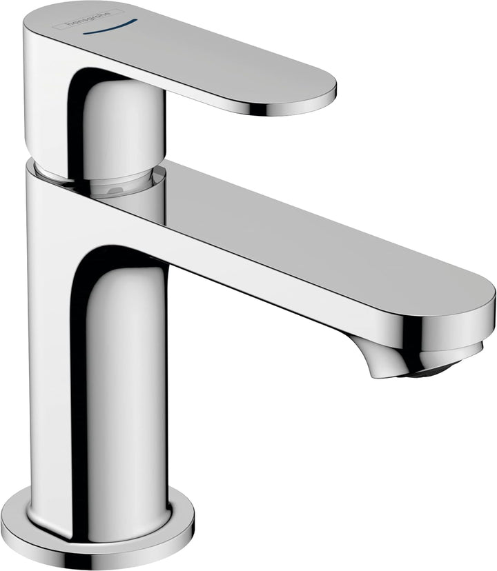 hansgrohe Rebris S - Waschtischarmatur für Kaltwasser ohne Ablauf, Wasserhahn für Gäste WC mit Ausla
