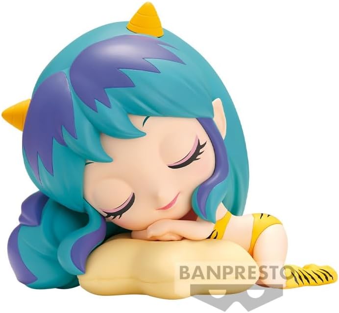 Banpresto URUSEI YATSURA - Lum - Q Posket 14cm Modern Lum - Schlafen (Ver. A), Modern Lum - Schlafen