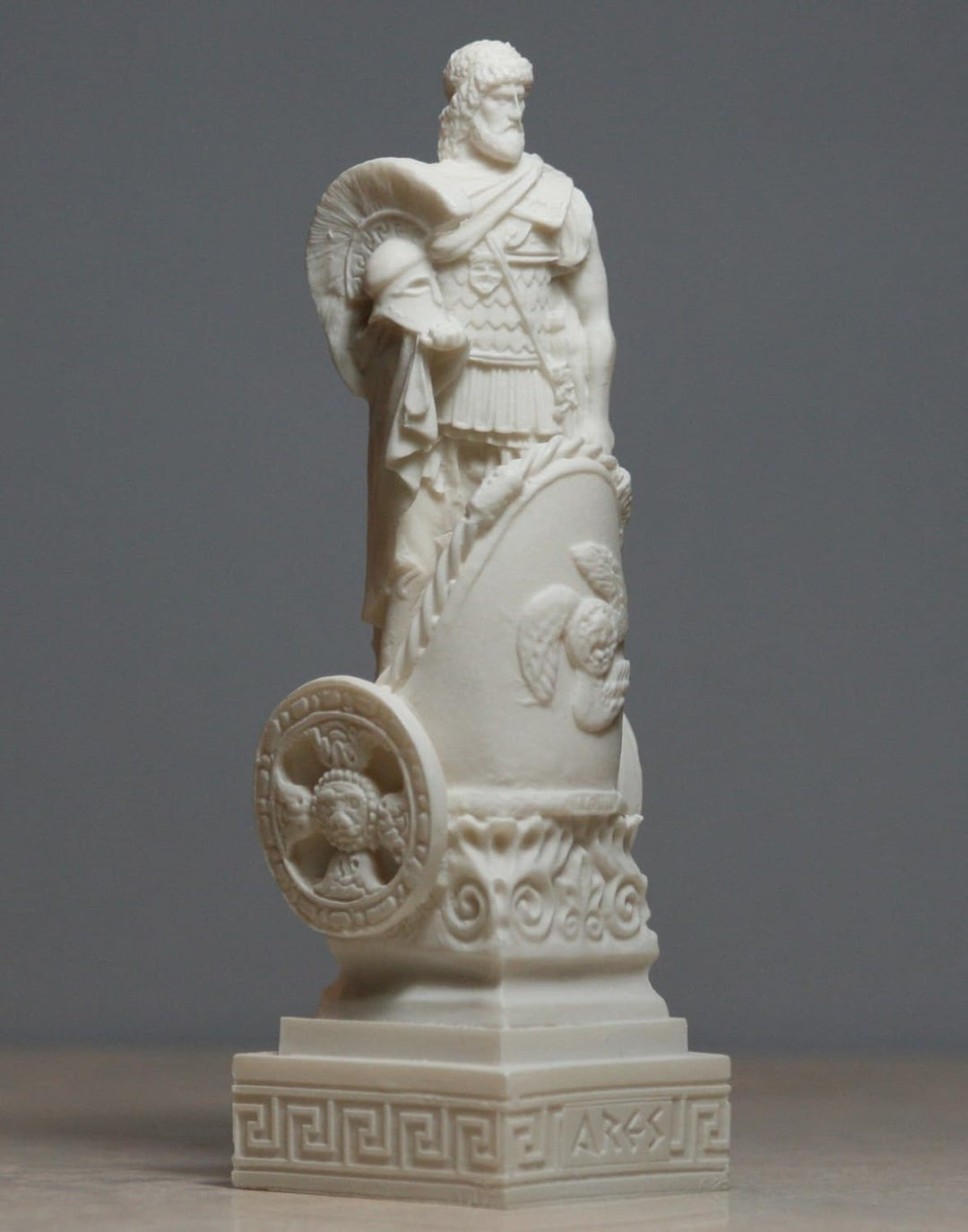 Ares Mars Griechische Gott des Krieges Alabaster Statue Skulptur Figur handgefertigt 170 ΄ ΄