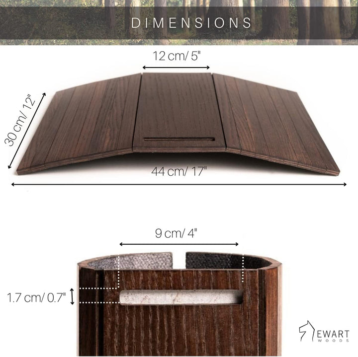 Ewart Woods Sofa-Armlehne, Tisch, Couch, Nachttisch, Holzuntersetzer, Kaffeetasse, faltbar, Schutzma