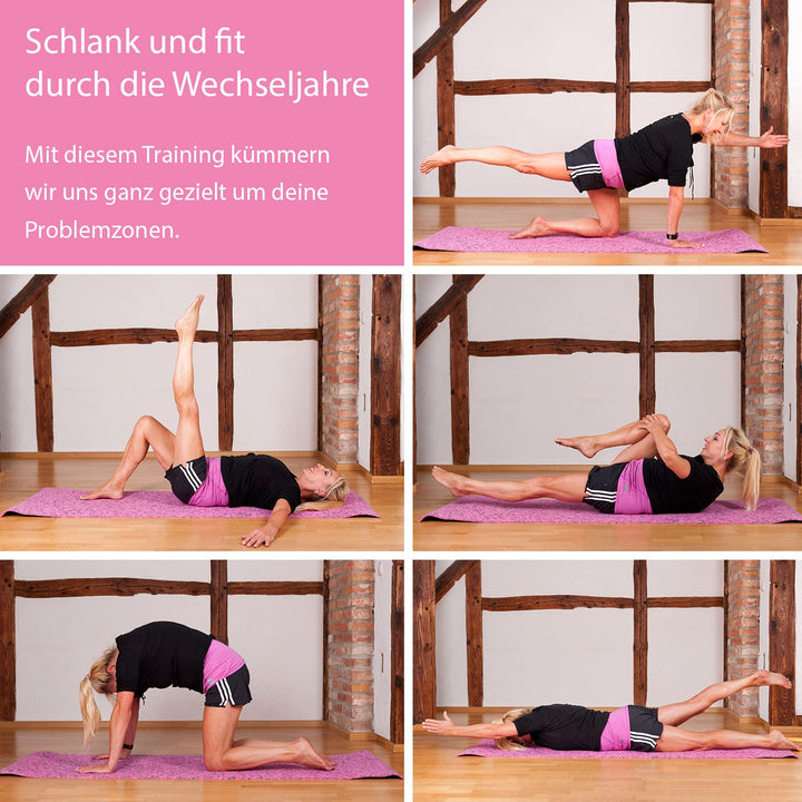 MenoPower® DVD - 28 Tage Pilates-Spezialkurs für Frauen (45+) - sehr effektives 1:1-Training für Ein