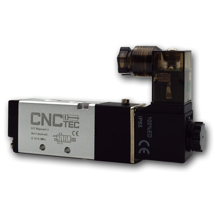Pneumatik Magnet- Wegeventil 5/2 Wege 1/8" 24 Volt DC (5/2 Wege 1/8" 24 Volt DC) 5/2 Wege 1/8 24 Vol