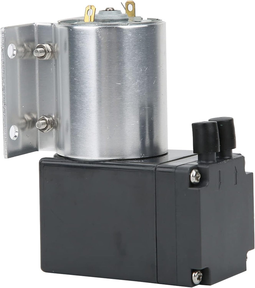 DC 12V/24V Mini-Vakuumpumpe, 10W 15L/min Elektrische Tragbare Luftpumpe mit Halter, Unterdruck-Saugp