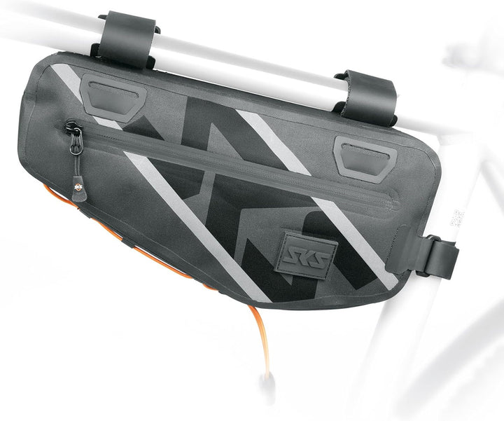 SKS GERMANY Explore Frame Bag Rahmentasche für Fahrräder (Fahrradtasche, Viel Stauraum, Verschweisst