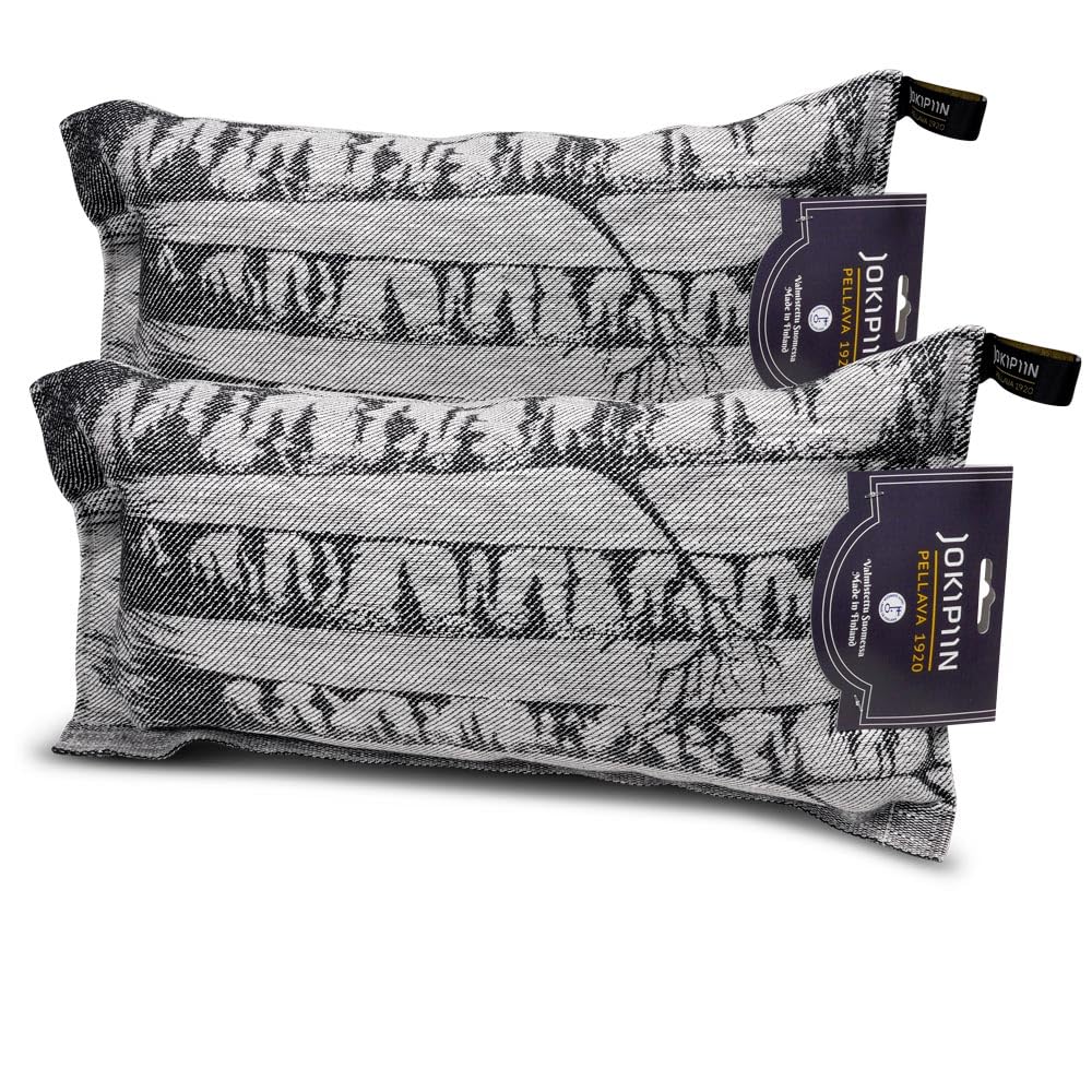 Jokipiin Premium Saunakissen 40 x 22 cm | 100% Made in Finland | ReisekissenLeinen Baumwolle