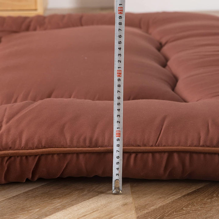 MAXYOYO Klappmatratze Futon Matratze Bodenmatratze Gepolsterte Japanische Tatami Gesteppte Bett, Dic
