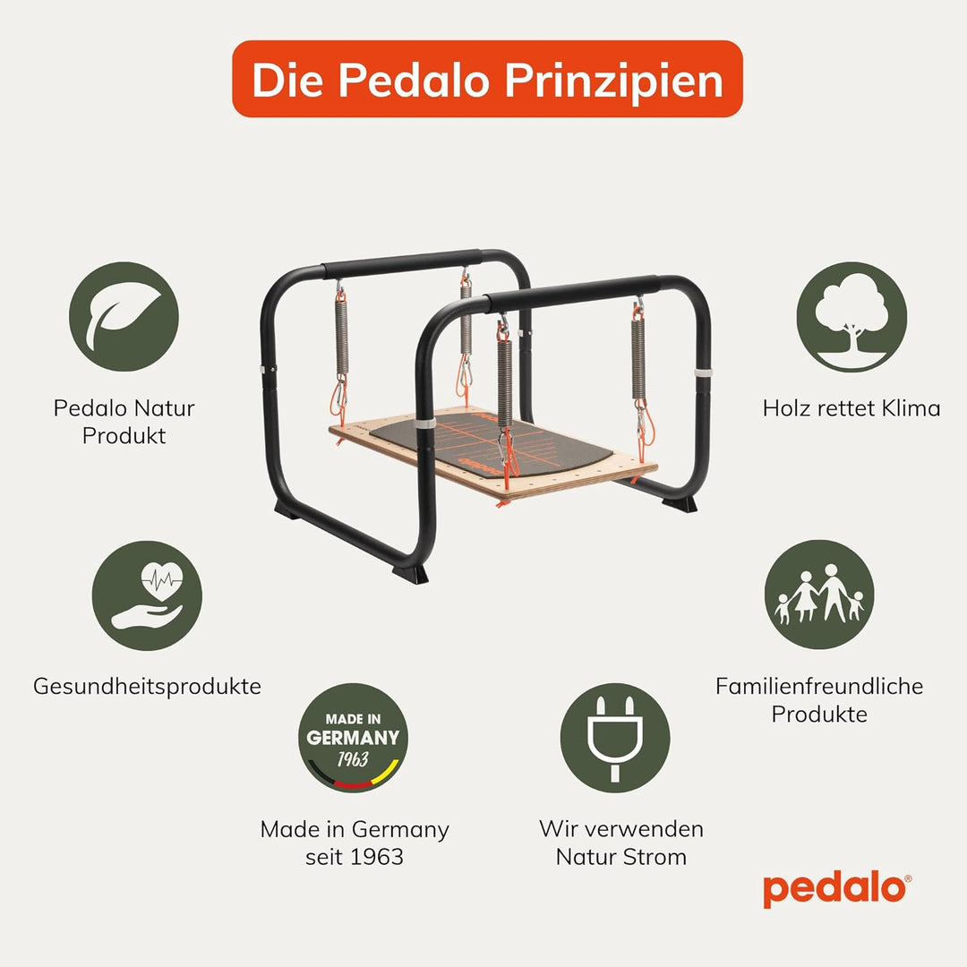 pedalo Stabilisator I Federbrett I Gleichgewichtstrainer I Balance Board I Koordination I Propriozep
