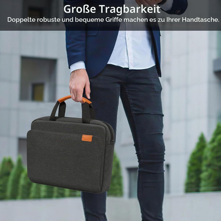 MoKo 9-11" Tablet Tasche Hülle, Schutztasche mit Schultergurt für iPad Pro 11 M2 2022-2018/iPad 10.