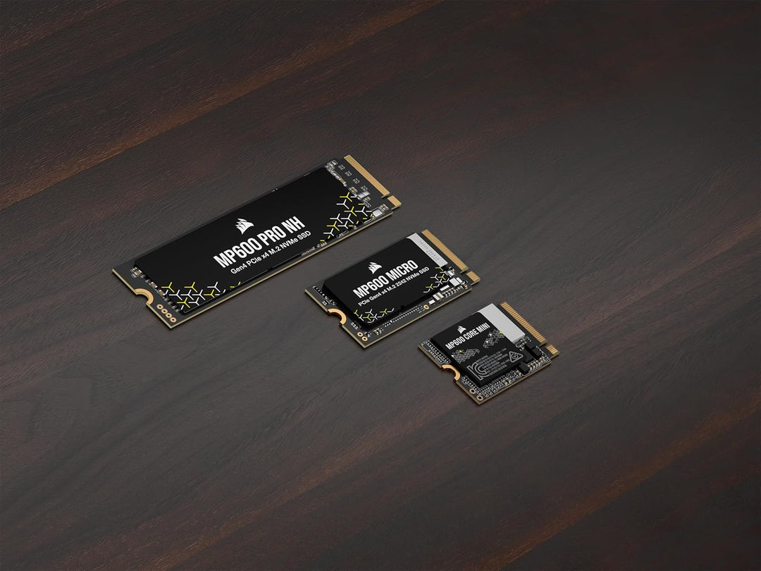 Corsair MP600 Micro 1TB M.2 NVMe PCIe x4 Gen4 2 SSD – M.2 2242 – Bis zu 5.100MB/sec Sequential Read