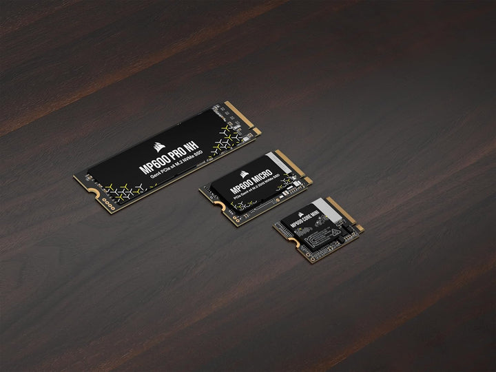 Corsair MP600 Micro 1TB M.2 NVMe PCIe x4 Gen4 2 SSD – M.2 2242 – Bis zu 5.100MB/sec Sequential Read
