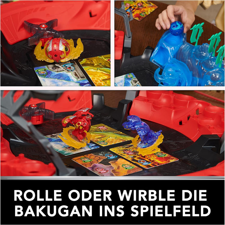 Bakugan 3.0 Battle Arena mit Special Attack Dragonoid, Spielfeld mit individuell zusammenstellbarer