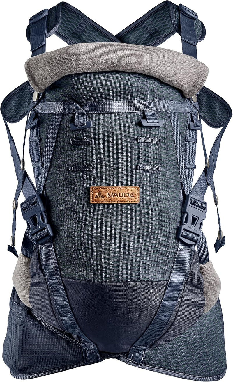 VAUDE Amare Baby Carrier Babytrage Neugeborene ab Geburt bis 3 Jahre, Kraxe Kindertrage, Rücken- und