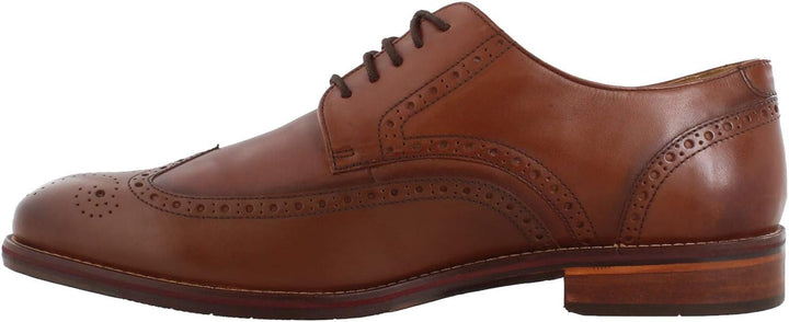 Florsheim Herren Salerno Wing Ox Oxford 41 EU Weit Cognac, 41 EU Weit Cognac