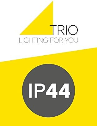 Trio Leuchten LED Deckenleuchte Apart 659412406, Metall chrom, 1x 24 Watt, Durchmesser 41cm, Durchme