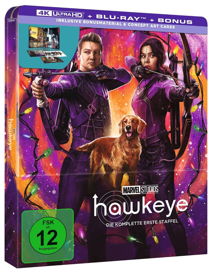 Hawkeye - Staffel 1 - Steelbook - Limited Edition (4K Ultra HD) (+ Blu-ray) [4 Discs], 4K