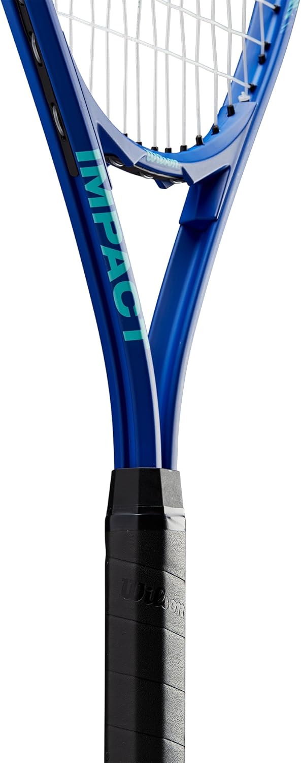 Wilson Impact Tennis Racket 4-3/8" (3) Blau / Rot, 4-3/8" (3) Blau / Rot