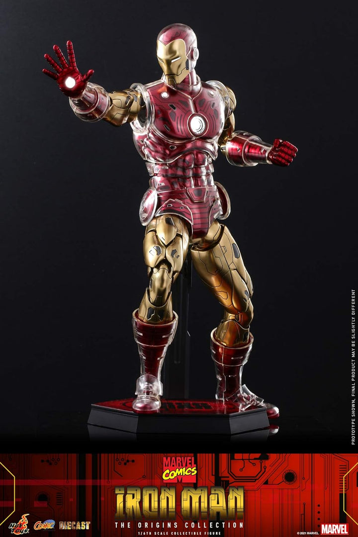 Hot Toys 1:6 Iron Man - Origins Collection, Mehrfarbig