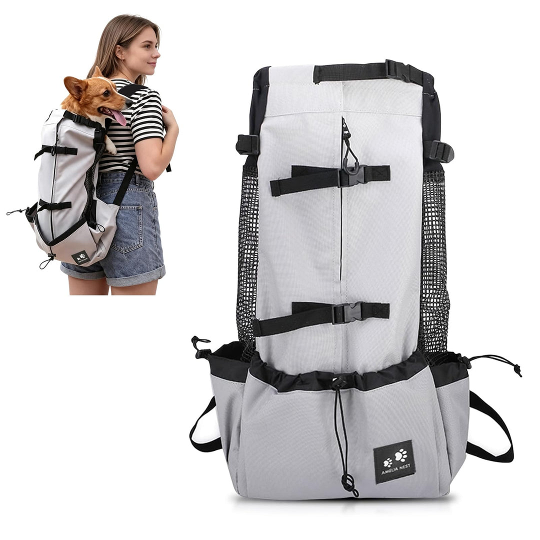 PETCUTE Hundetasche Hundetransporttasche Tragetasche füR Hunde Katzen Wanderrucksack Seite Atmungsak