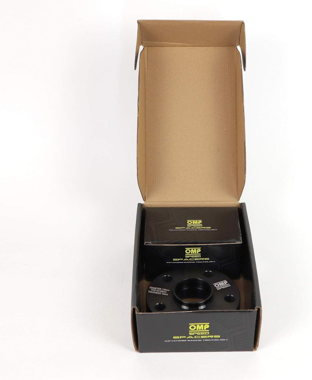 OMP SPEED SET ABSTANDHALTER OMP 15MM 5X108 58.1 M12X1.25+14X1.5 5x108 58.1 15mm, 5x108 58.1 15mm