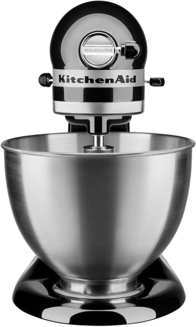 KitchenAid CLASSIC 4,3 L-Küchenmaschinen mit kippbarem Motorkopf, 4.3 L, schwarz Schwarz