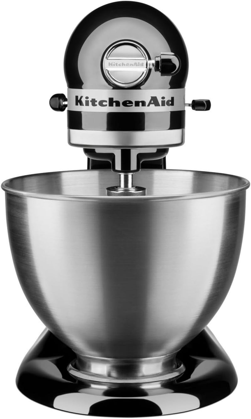 KitchenAid CLASSIC 4,3 L-Küchenmaschinen mit kippbarem Motorkopf, 4.3 L, schwarz Schwarz