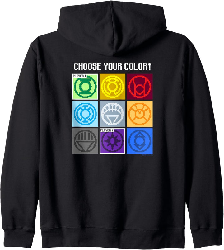 Green Lantern Choose Your Color Kapuzenjacke