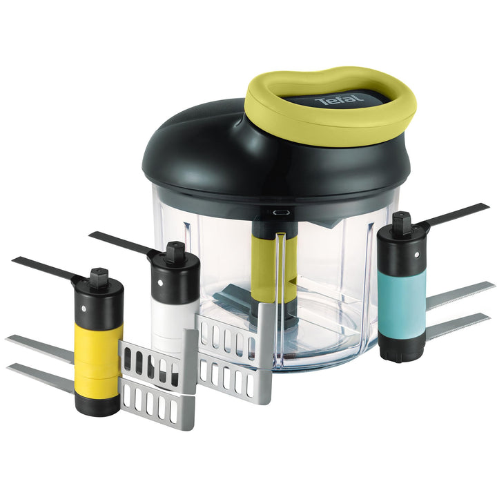 Tefal K13210 5-Sekunden-Zerkleinerer ohne Strom, 900ml; Universalzerkleinerer für Gemüse, Obst, Nüss