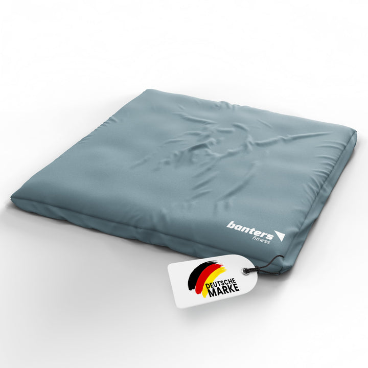 Banters Zabuton Meditationsmatte, 80x80x6 cm, Baumwolle, waschbar, 1,8 kg | Bezug 100% Baumwolle, Ba