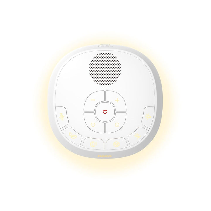 Neno Lumia White Noise Machine Baby - Weisses Rauschen mit Einschlafmusik - Einschlafhilfe Babys mit