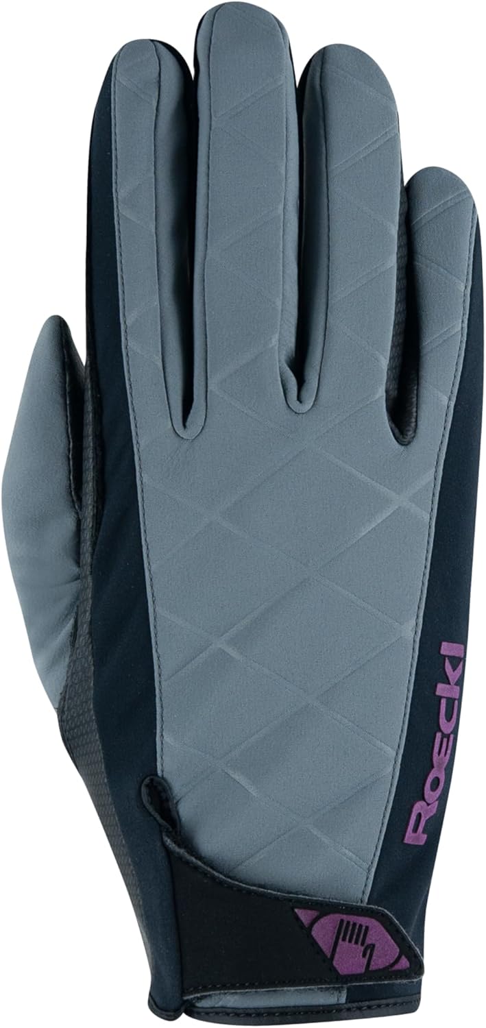 Roeckl Sports Reithandschuh WATTENS, Outdoor Winter Handschuh, 3 Farben, Grösse 6-11 7.5 Dunkelgrau,