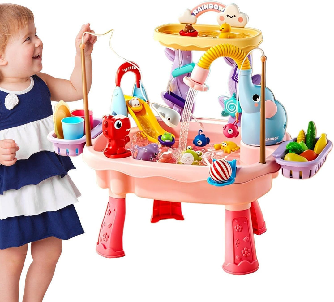 Generisch Wassertisch - Outdoor Sommerspielzeug - Spielzeug-Küchenspüle für draussen - für Mädchen G
