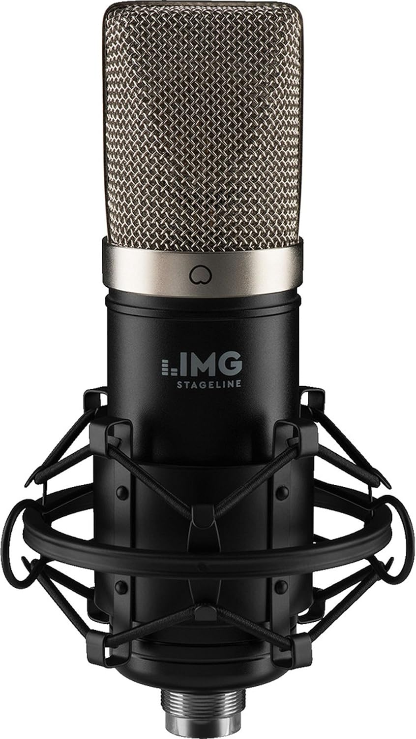 IMG STAGELINE ECMS-70 Grossmembran Kondensator-Mikrofon, Vokal- und Instrumenten-Mikro für den profe