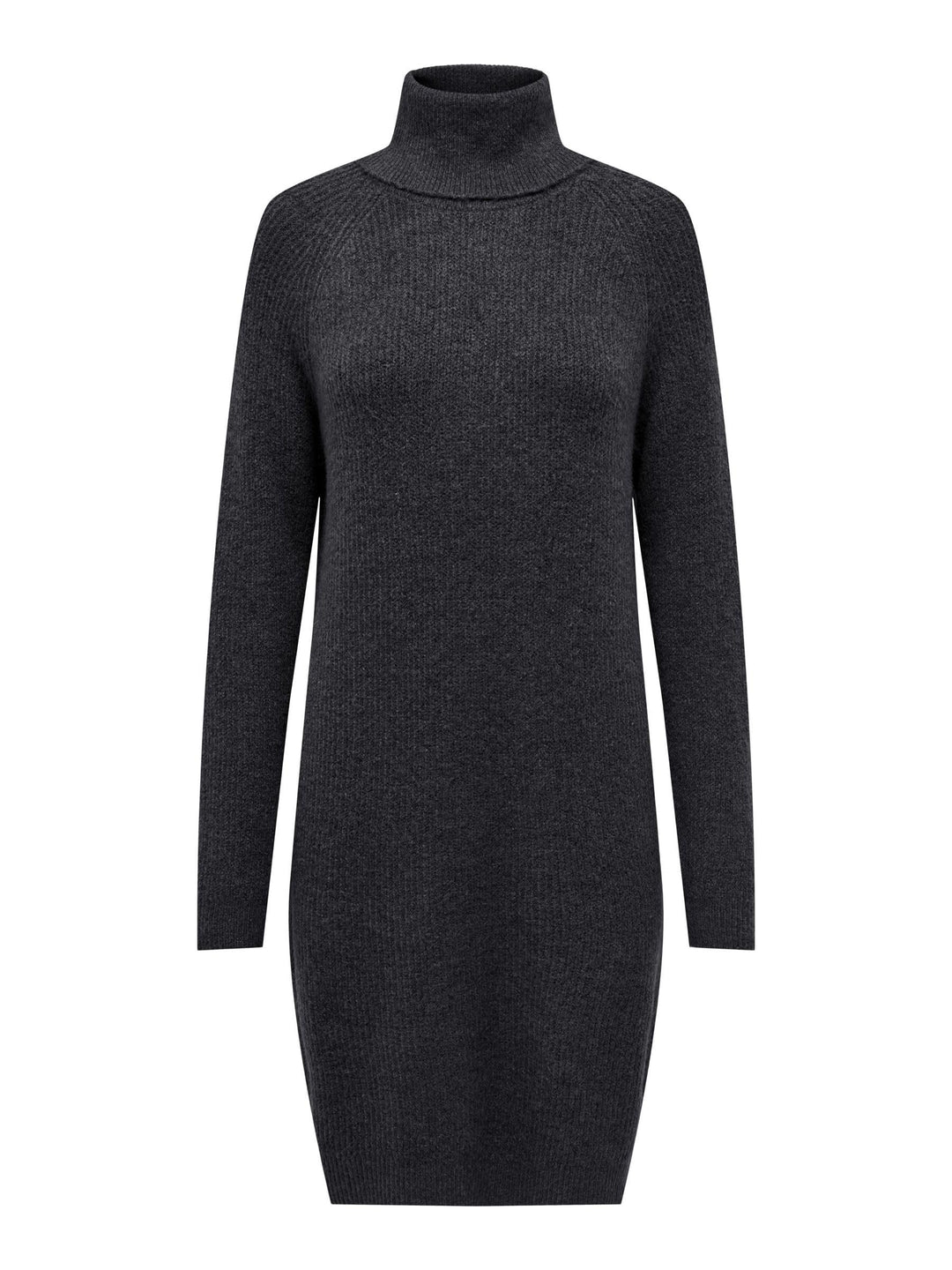 ONLY Female Strickpullover ONLSILLY Kurzes Kleid S Dark Grey Melange, S Dark Grey Melange