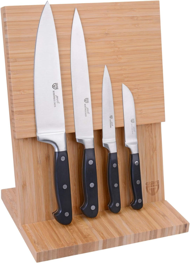 GRÄWE Magnet-Messerhalter aus Bambus