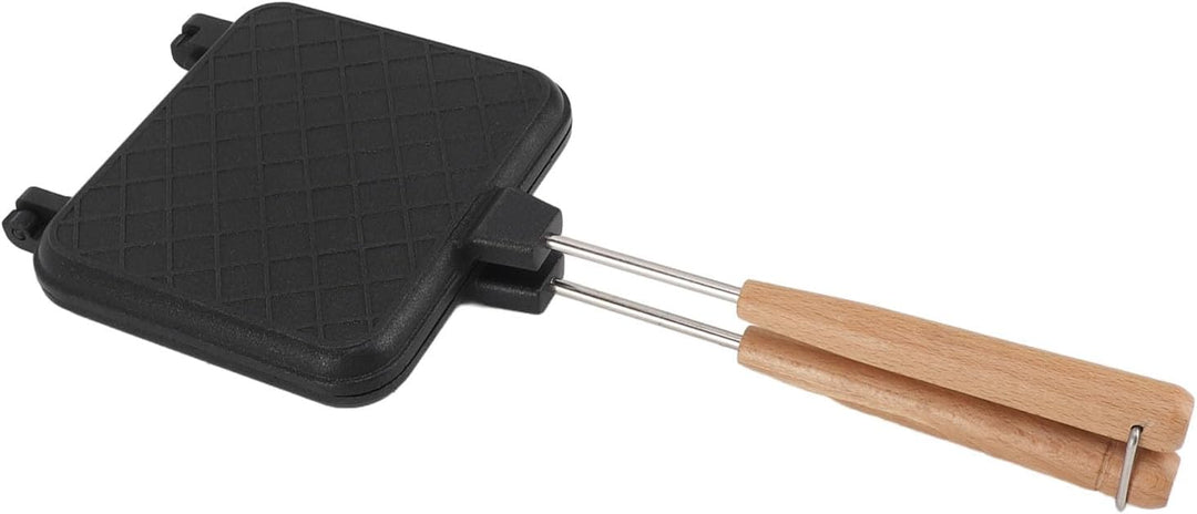 Doppelseitiger Sandwichmaker, Flip-Bratpfanne, Frühstückstoaster für Gasherd, Induktionsherd, 6,1 X