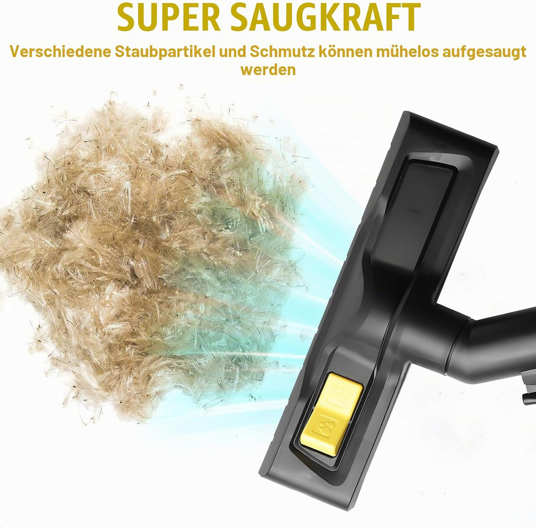Staubsaugerdüse für Kärcher WD2 WD3 WD4 WD5 WD6, Universal Nass-Trockensauger Ersatz Bodendüse 35 mm