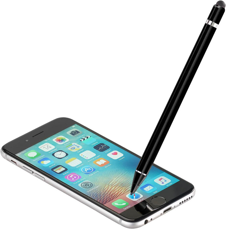 Callstel Tablet Stift: Aktiver Touchscreen-Eingabestift mit integr. Akku, auch für kompatibel mit iP