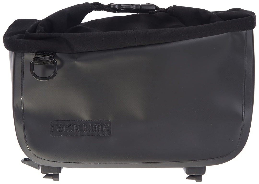 Racktime Unisex – Erwachsene Yves Wd Gepäckträgertasche, schwarz, Einheitsgrösse Single, Single