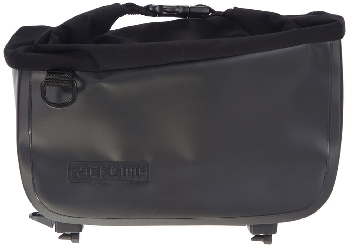 Racktime Unisex – Erwachsene Yves Wd Gepäckträgertasche, schwarz, Einheitsgrösse Single, Single