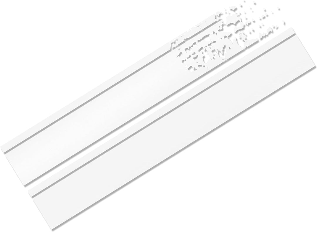 Foliatec 33910 Car Design Sticker Stripes, 22 x 150 cm, Weiss Matt, weiss matt
