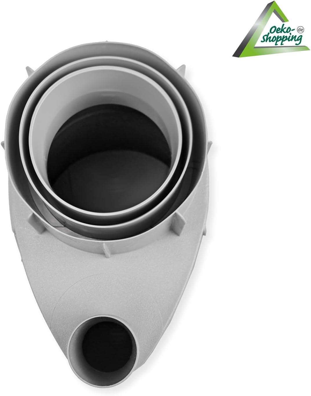 Fallrohrfilter Regensammler braun/grau - Der Regenwasser-Filter für Regentonnen mit bis zu 95% Wirku