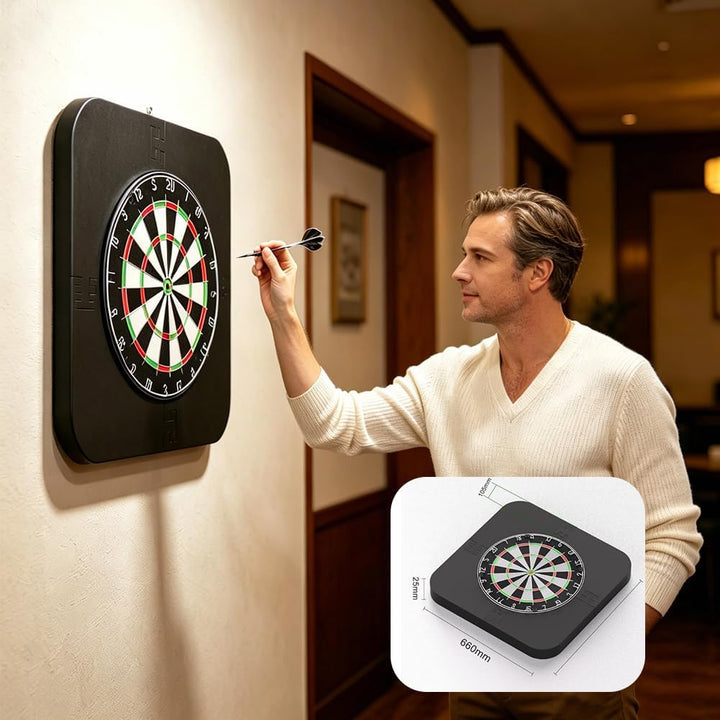 Dartscheibe Schutzring, Eva Dartboard Surround, Wandschutz und Auffangring, leicht und strapazierfäh