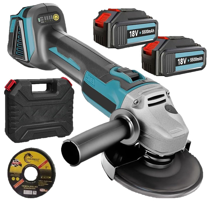 Akku Winkelschleifer,Ersatz für Makita, Brushless Akku Winkelschleifer,Neues Upgrade Akku Flex Trenn