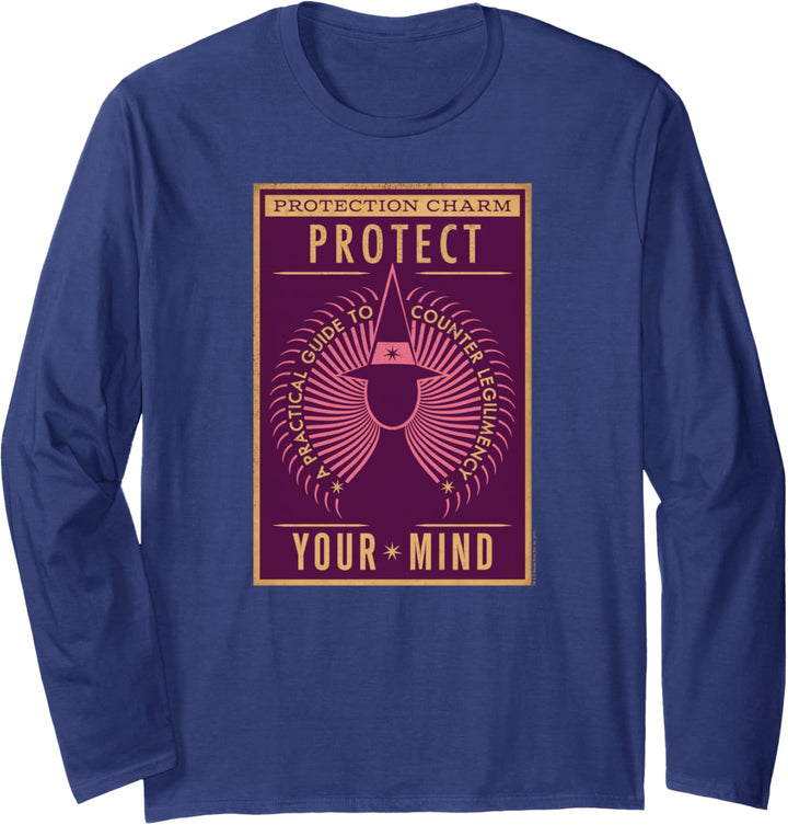 Fantastic Beasts and Where to Find Them Protect Your Mind Langarmshirt