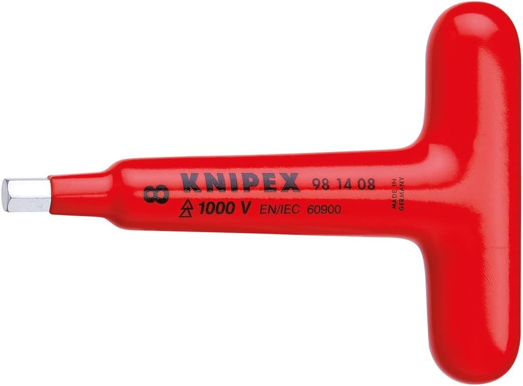 Knipex Schraubendreher für Innensechskantschrauben mit T-Griff 120 mm 98 14 05