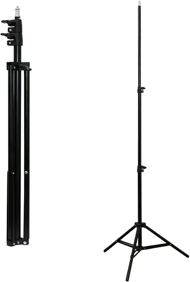 TronicXL 210cm Hohes Stativ Tripod für Kamera Licht Actioncam Webcam Ständer Halterung Tripod 1/4" h