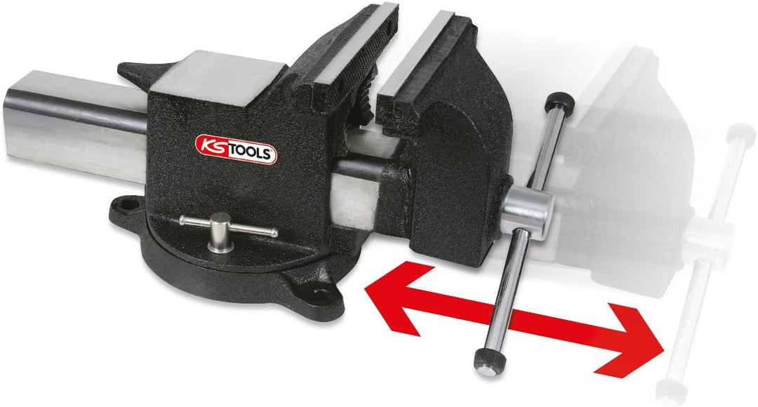 KS Tools 914.0004 Parallel-Schraubstock, 4" 100 mm, 100 mm