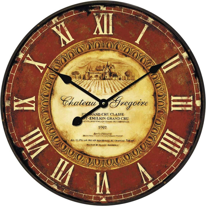 Technoline, WT 1511 Wanduhr, Ø 50cm, mehrfarbig