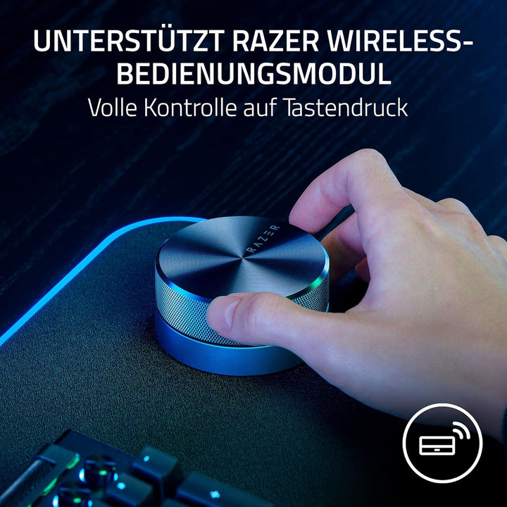 Razer Nommo V2 Pro - Full-Range-2.1-Gaming-Lautsprecher für PC mit kabellosem Subwoofer (3-Zoll-Full